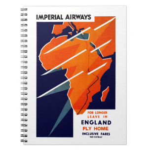 Imperial Airways Africa Notitieboek