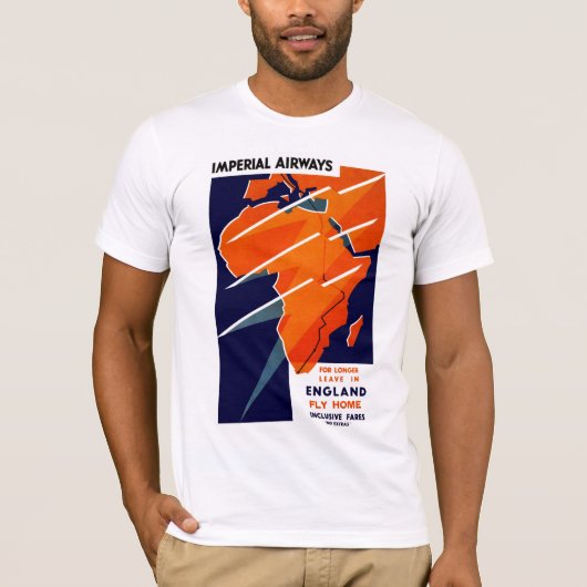 Imperial Airways Africa T-shirt (Voorkant)