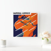 Imperial Airways Africa Vierkante Klok (Huis)
