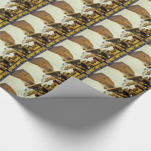 Imperial Airways Arrival Cadeaupapier (Hoek)