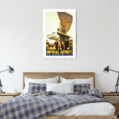 Imperial Airways Arrival Canvas Afdruk (Insitu (Slaapkamer))