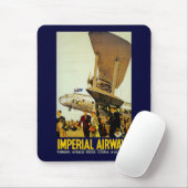 Imperial Airways Arrival Muismat (Met muis)