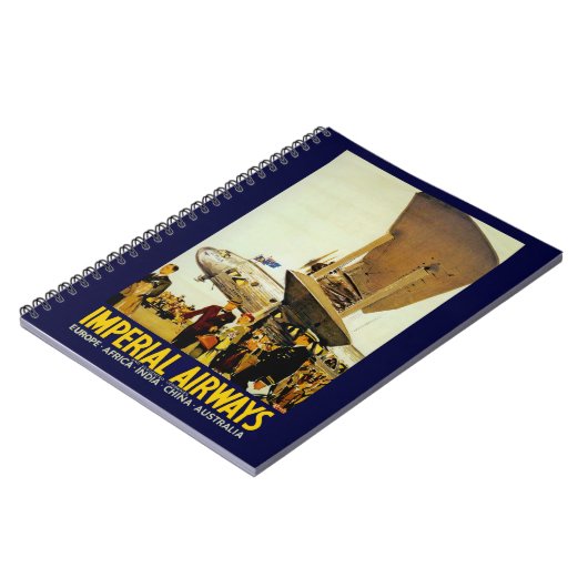 Imperial Airways Arrival Notitieboek (Linkerzijde)