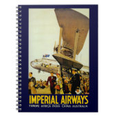 Imperial Airways Arrival Notitieboek (Voorkant)