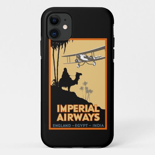 Imperial Airways ~ England - Egypte - India Case-Mate iPhone Case (Achterkant)