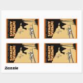 Imperial Airways ~ England - Egypte - India Rechthoekige Sticker (Vel)