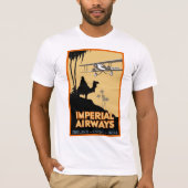 Imperial Airways ~ England - Egypte - India T-shirt (Voorkant)