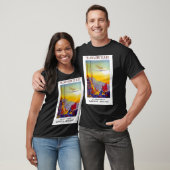 Imperial Airways Transpacific Flight Print T-shirt (Unisex)