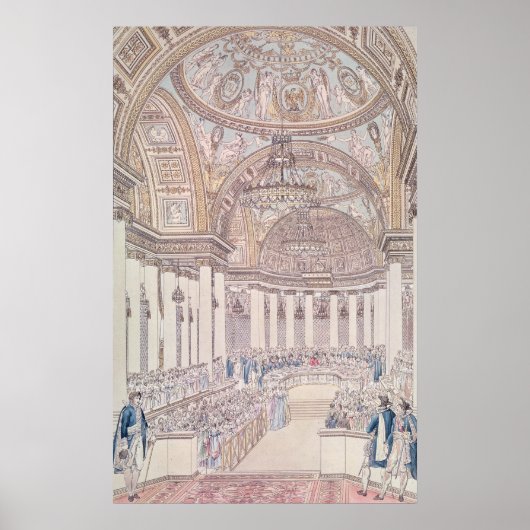 Imperial Banquet in de Grand Salon Poster (Voorkant)