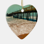 Imperial Beach Pier Keramisch Ornament (Rechts)