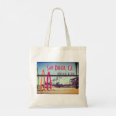 Imperial Beach - San Diego, CA Portwood Pier Plaza Tote Bag (Achterkant)