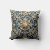 Imperial Blue Throw Cushion 41 x 41 cm Kussen (Voorkant)