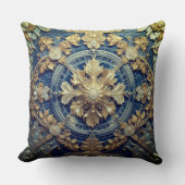 Imperial Blue Throw Cushion 51 x 51 cm Kussen (Voorkant)