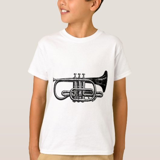 Imperial Brass Cornet - Muziekinstrument T-shirt (Voorkant)