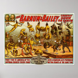 Imperial Chinese Stars Circus Poster