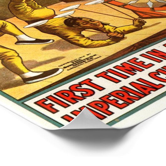 Imperial Chinese Stars Circus Poster (Hoek)