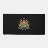 Imperial Coat of Arms of Iran (1925-1979) Bureaumat (Voorkant)