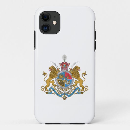 Imperial Coat of Arms of Iran (1925-1979) Case-Mate iPhone Case (Achterkant)