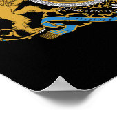 Imperial Coat of Arms of Iran (1925-1979) Poster (Hoek)