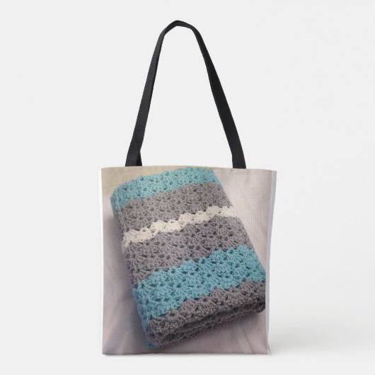 Imperial Crochet Canvas tas (Achterkant)