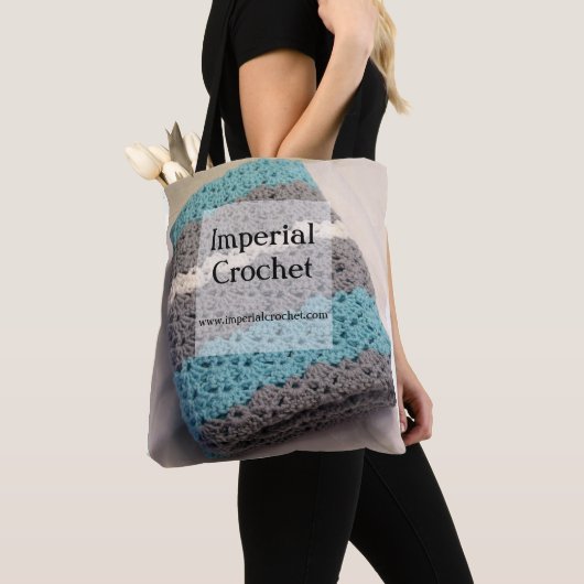 Imperial Crochet Canvas tas (Dichtbij)