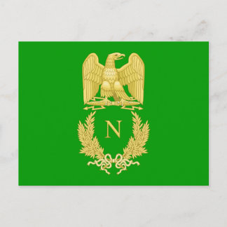 Imperial Emblem of Napoleon I briefkaart