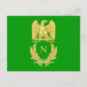 Imperial Emblem of Napoleon I briefkaart (Voorkant)