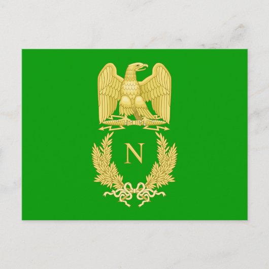 Imperial Emblem of Napoleon I briefkaart (Voorkant)