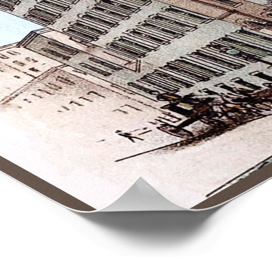 Imperial Fire INS Co. van Londen - Philadelphia Poster (Hoek)