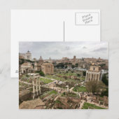 Imperial Forum Ancient Rome Briefkaart (Voorkant / Achterkant)