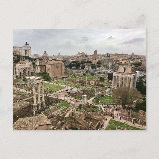 Imperial Forum Ancient Rome Briefkaart (Voorkant)