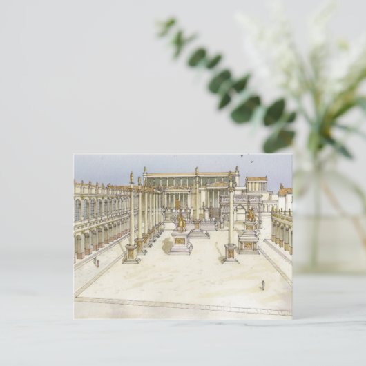 Imperial Forum. Rome Briefkaart (Staand voorkant)