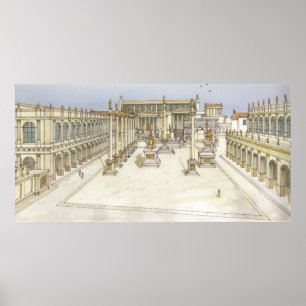 Imperial Forum. Rome Poster