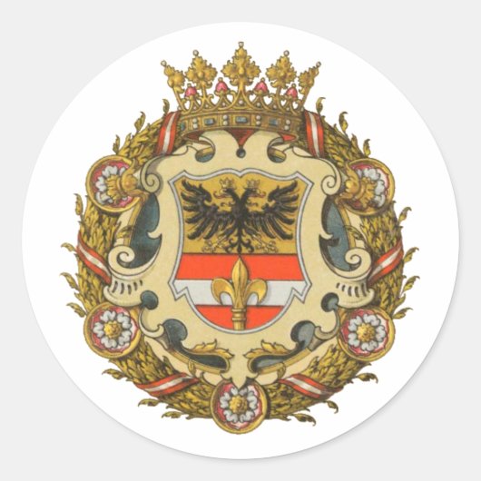 Imperial Free City of Triest Ronde Sticker