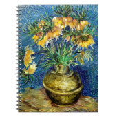 Imperial Fritillaries Copper Vase Van Gogh spiraal Notitieboek (Voorkant)