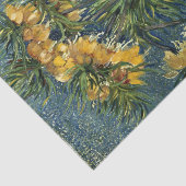 Imperial Fritillaries in a Copper Vase, Van Gogh Tissuepapier (Detail)