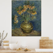 Imperial Fritillaries in Copper Vase Van Gogh Poster (Keuken)