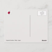 Imperial Gardens, Tokio, Japan (A) Briefkaart (Achterkant)