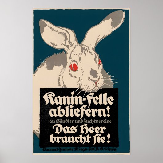 Imperial German WWI Propaganda Poster Donate (Voorkant)