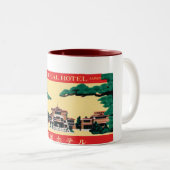 Imperial Hotel Tweekleurige Koffiemok (Voorkant rechts)