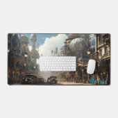 Imperial Intrigue: Steampunk Capital Street Uitzic Bureaumat (Keyboard & Muis)