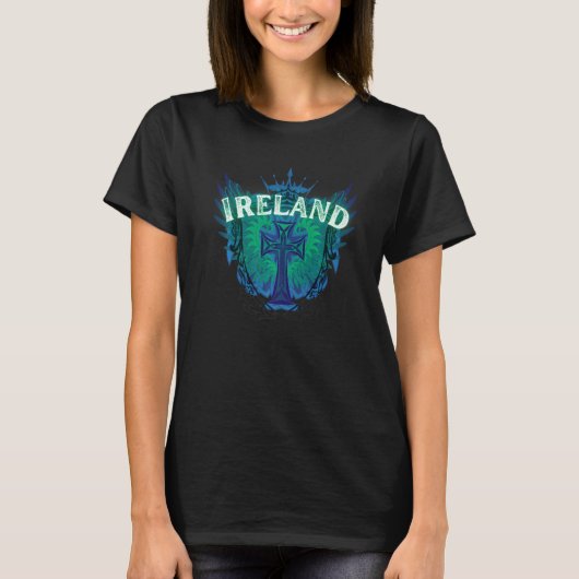 Imperial Ireland Celtic shield T-shirt (Voorkant)