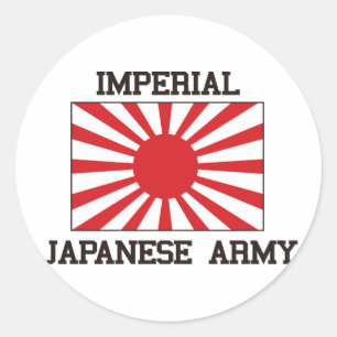 Imperial Japans Leger Ronde Sticker