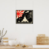 Imperial Japans marinevloot Propaganda Poster (Keuken)