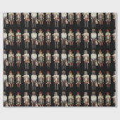 Imperial Nutcracker-kerstpapier met onmiddellijke  Cadeaupapier (Vlak)