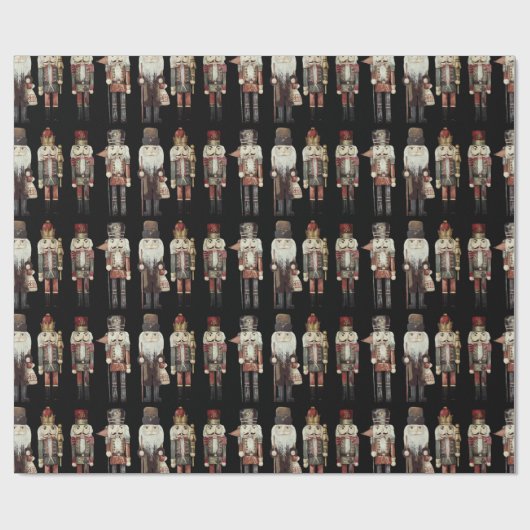 Imperial Nutcracker-kerstpapier met onmiddellijke Cadeaupapier (Vlak)