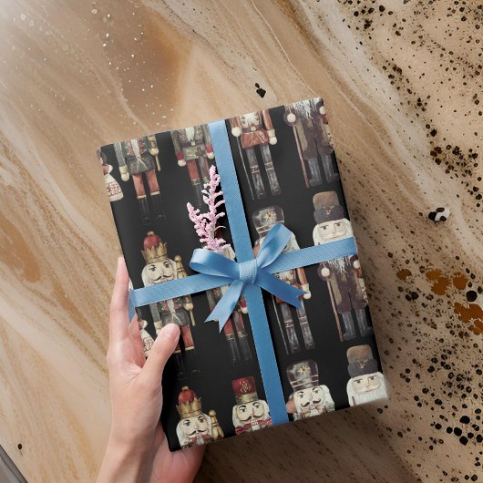 Imperial Nutcracker-kerstpapier met onmiddellijke  Cadeaupapier