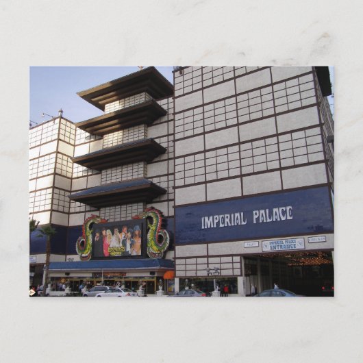 Imperial Palace Las Vegas Briefkaarten (Voorkant)