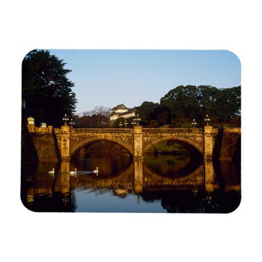 Imperial Palace, Nijubashi Bridge, Tokyo, Japan Magneet (Horizontaal)