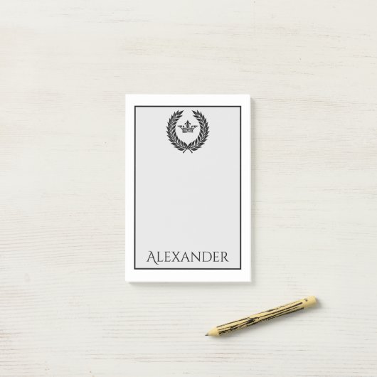 Imperial Personalized Post-it® Notes (Op bureau)